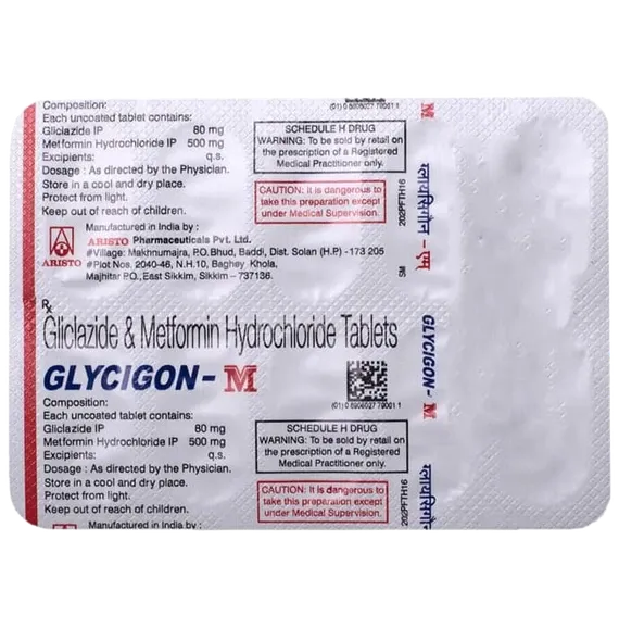 glycigon m tablet 10's
